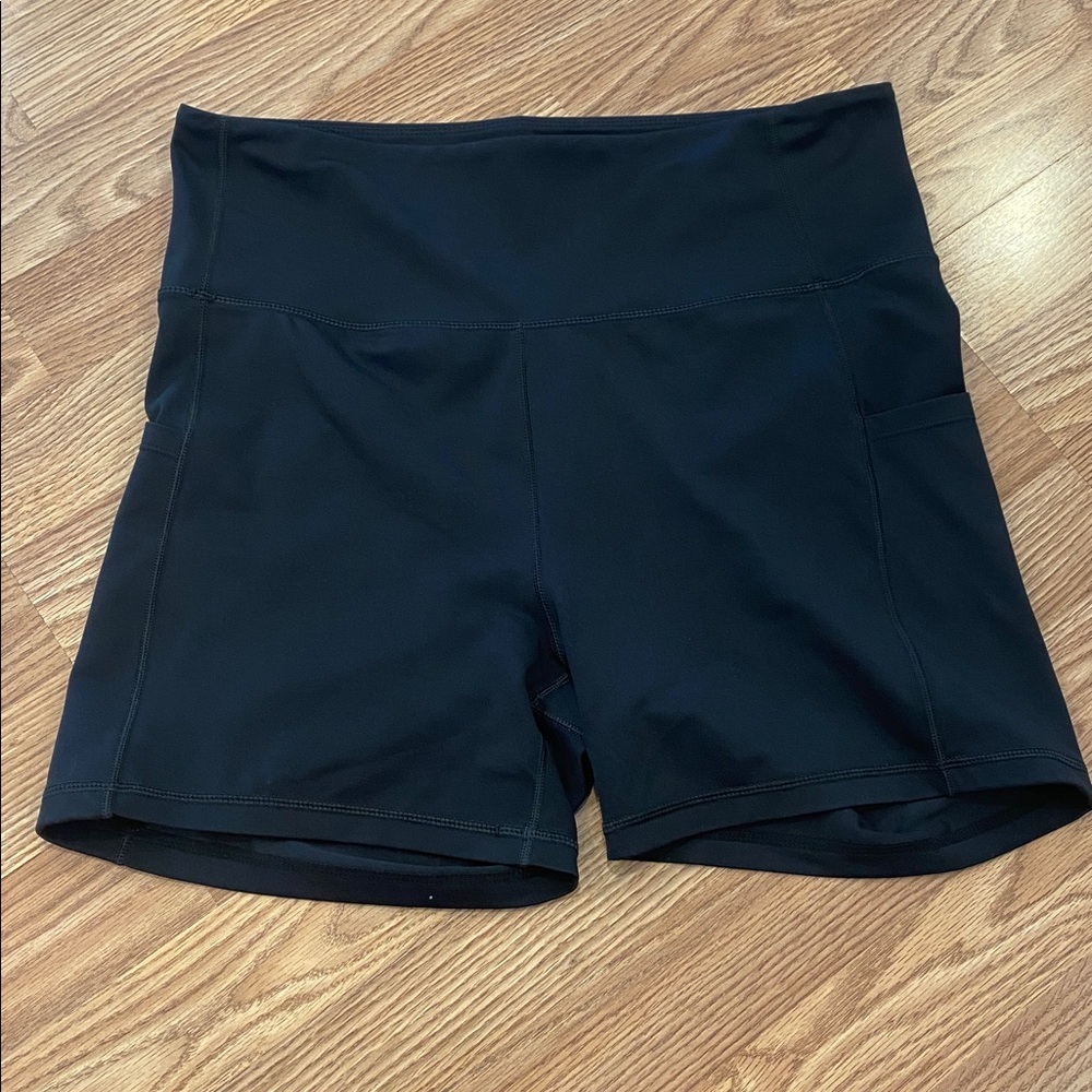 MAVEN THREAD Black biker shorts